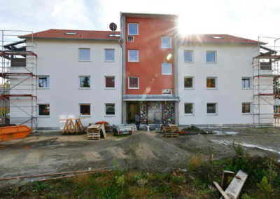 iQ3-Cellulose Dämmung für ein Mehrfamilienhaus in Günzburg